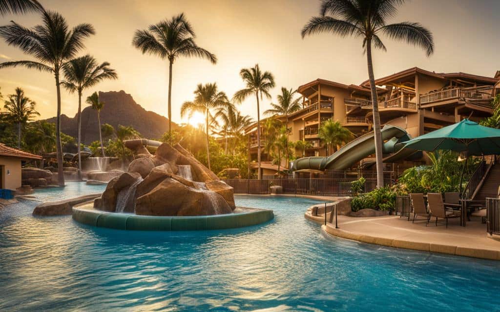 Hawaii waterpark resort