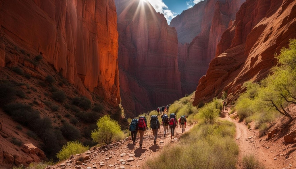 Grand Canyon hiking
