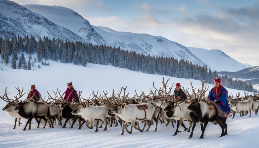 Sami reindeer herding