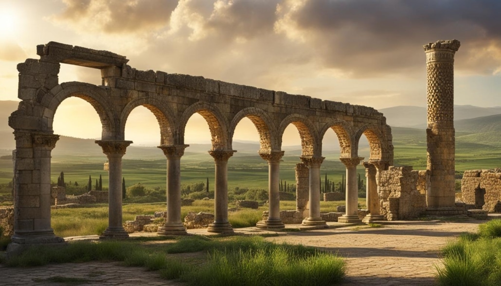 Volubilis - Moroccan historical sites