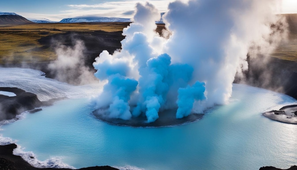 geysers in Iceland
