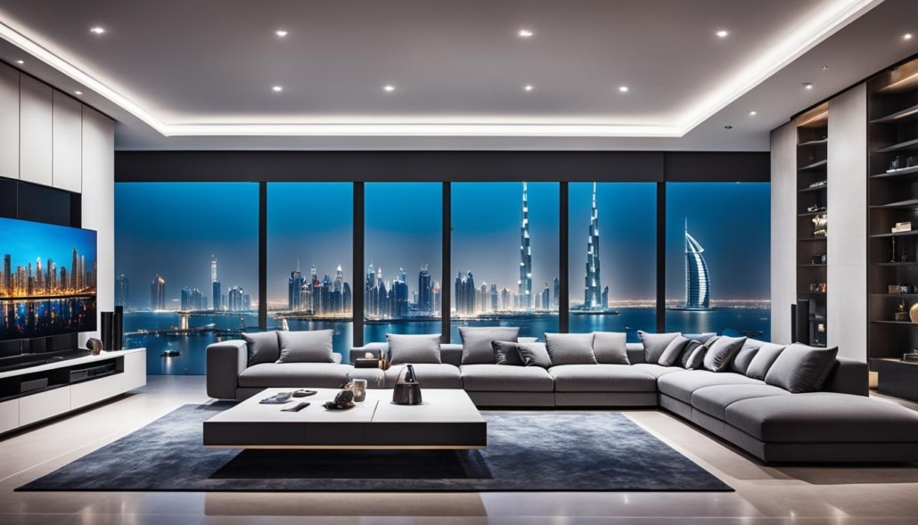 smart technology in Dubai's holiday homes