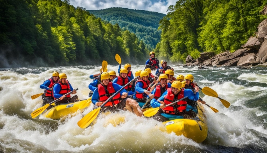 White water rafting in New River Gorge National Park
