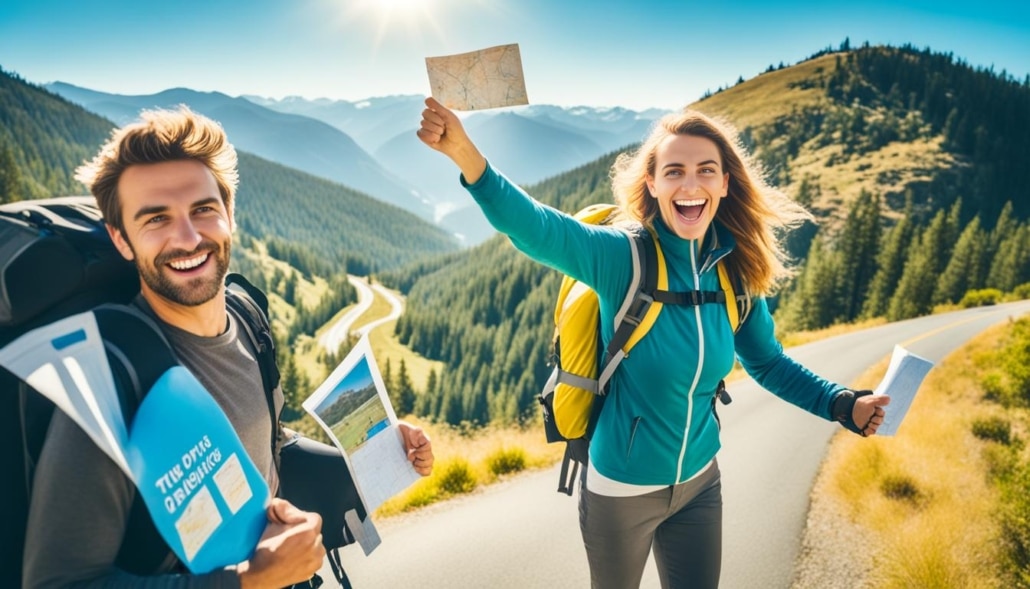 Hitchhiking together