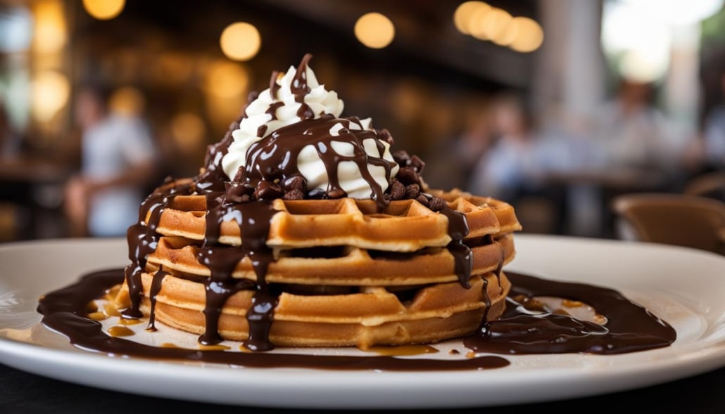 Belgian Chocolate and Waffles