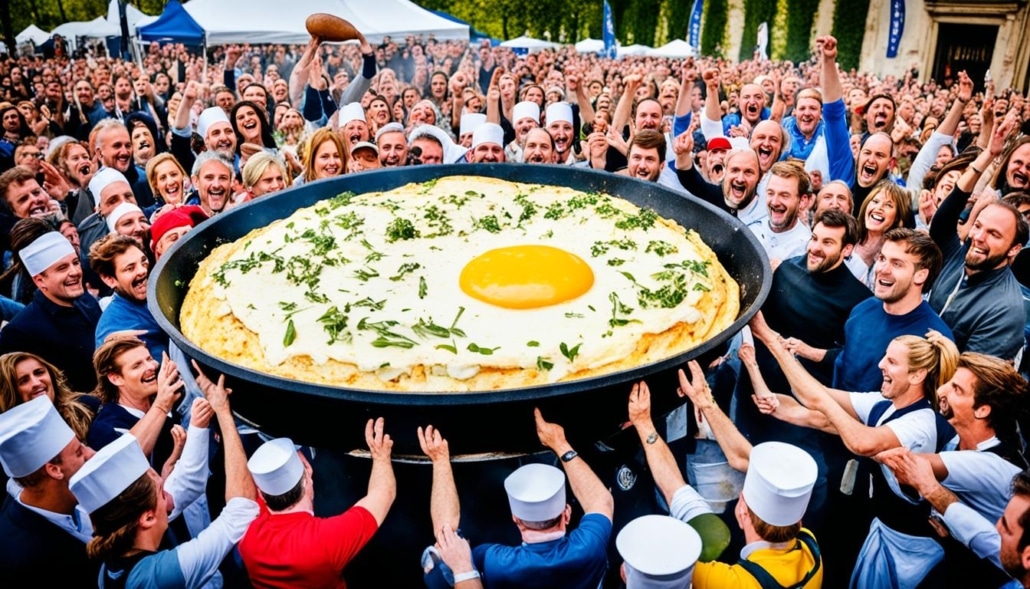 Giant Omelette Celebration in France