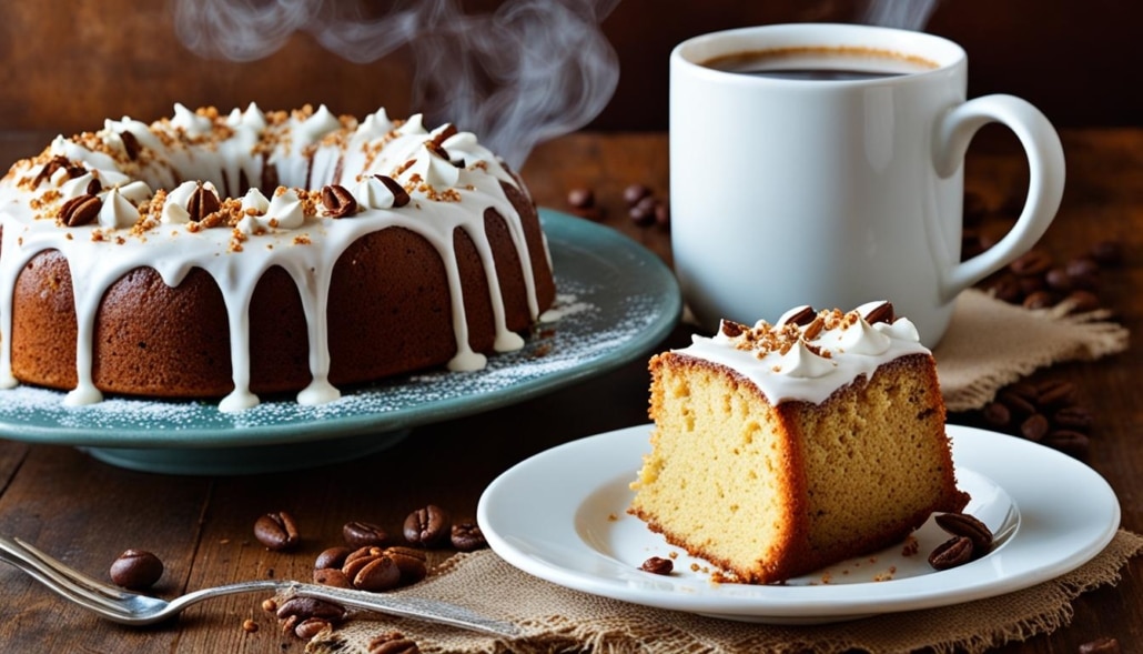 coffee and rum cakes
